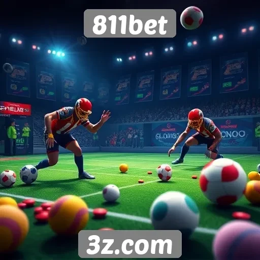 Variedade de jogos disponíveis na plataforma 811bet